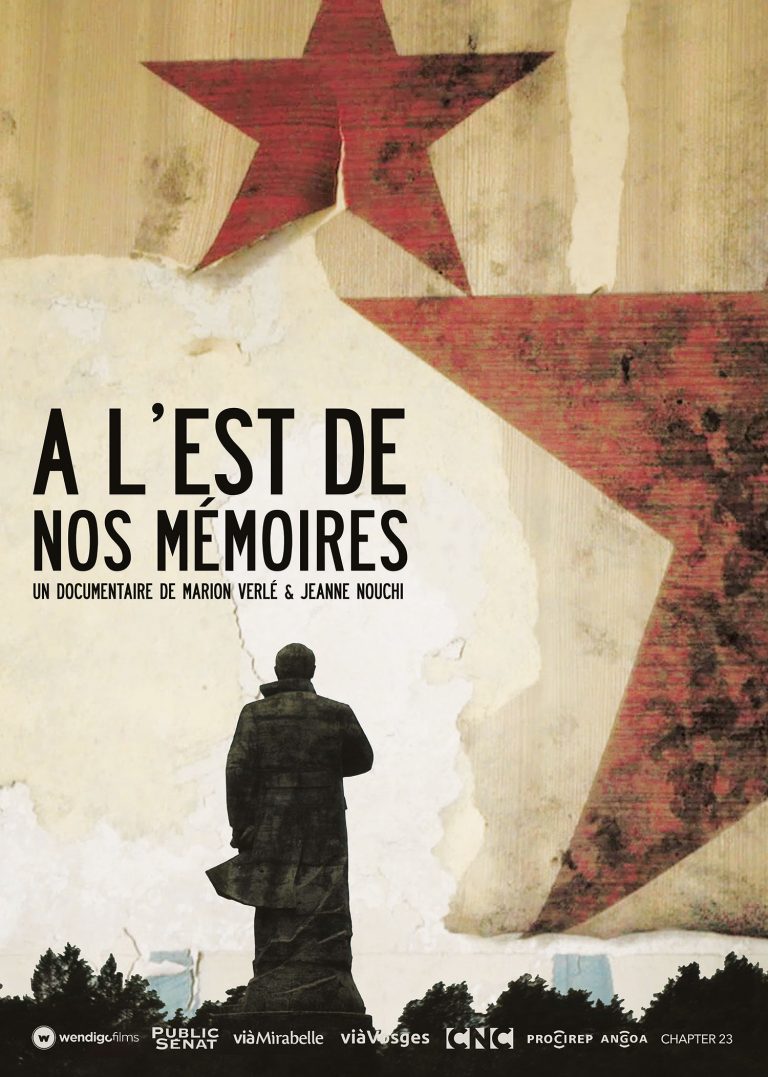 À l'est de nos mémoires, Jeanne Nouchi, Marion Verlé, 2018, RDA, Mur de Berlin, Poster, Affiche